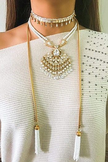 Gold Plated Choker Necklace