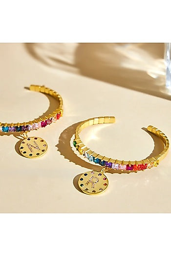 Gold Plated Crystal Bracelet