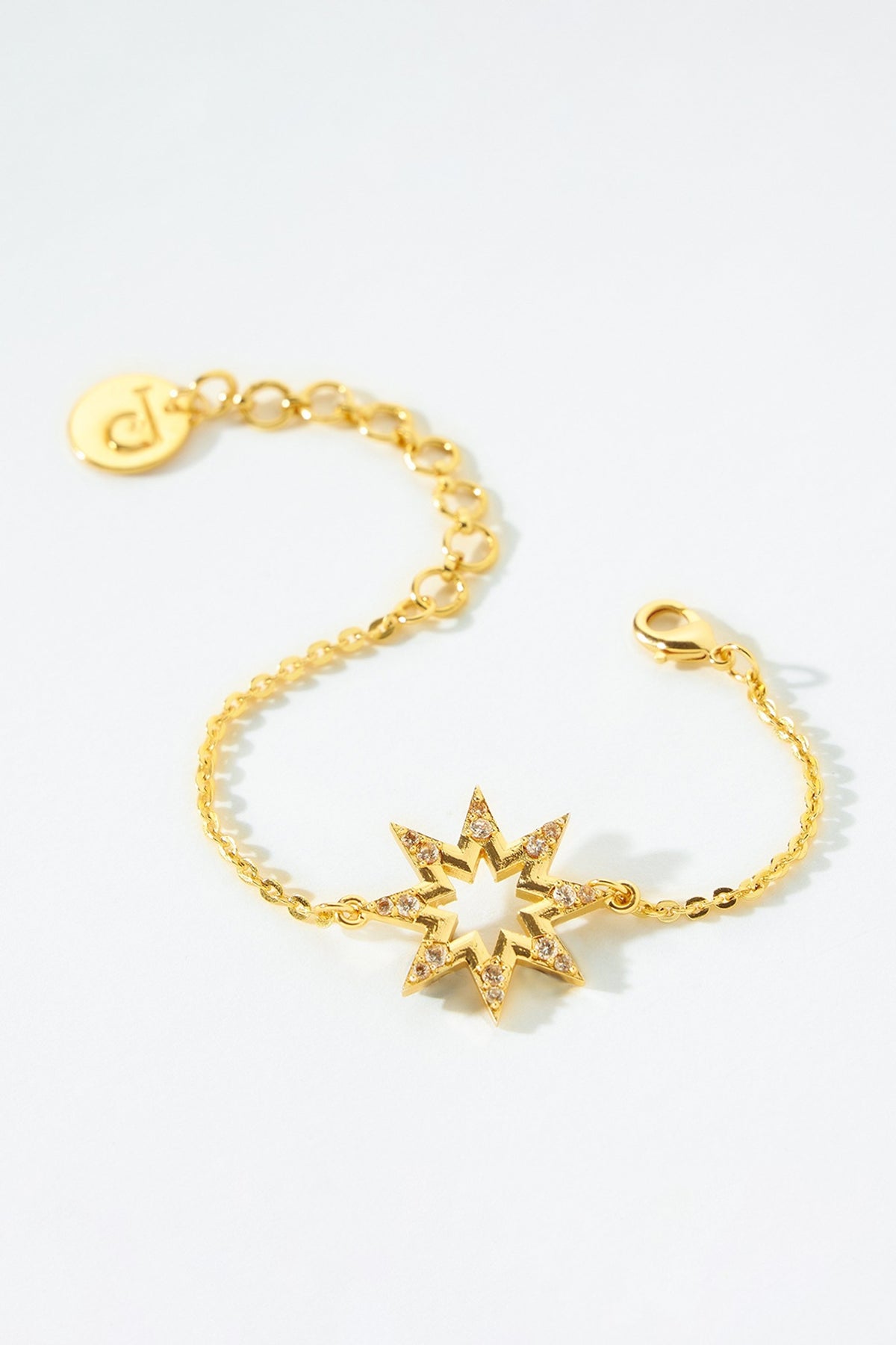 Gold Plated Crystal Bracelet