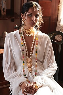 Gold Plated Mirror Earrings