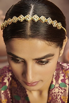 Gold Finish Handcrafted Headband