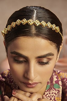 Gold Finish Handcrafted Headband