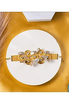 Gold Finish Handmade Bracelet