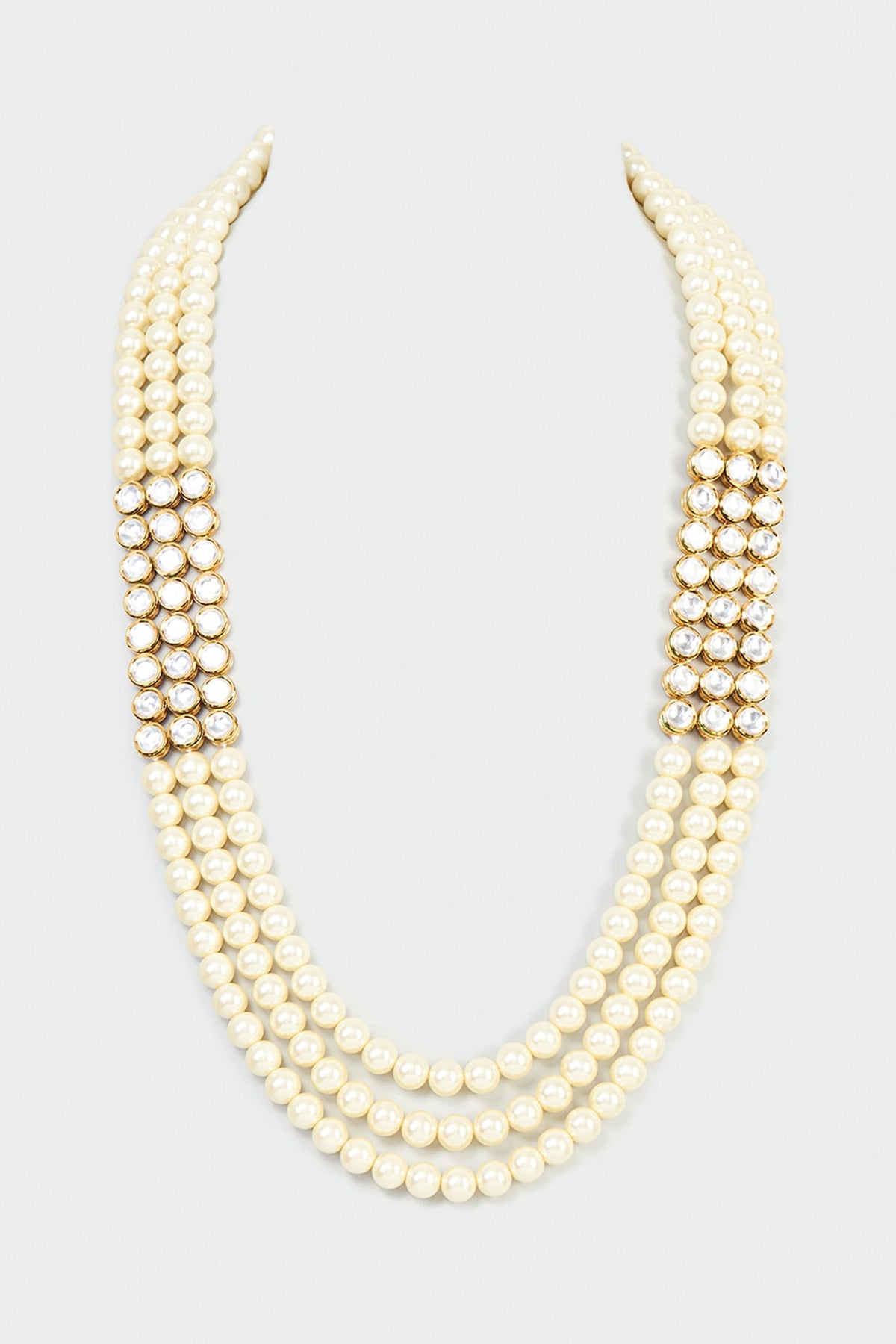 Ivory Kundan Mala