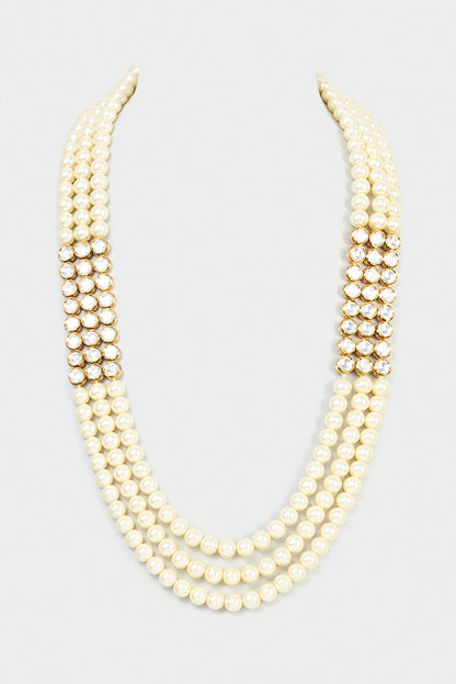 Ivory Kundan Mala