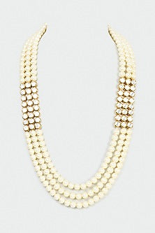 Ivory Kundan Mala