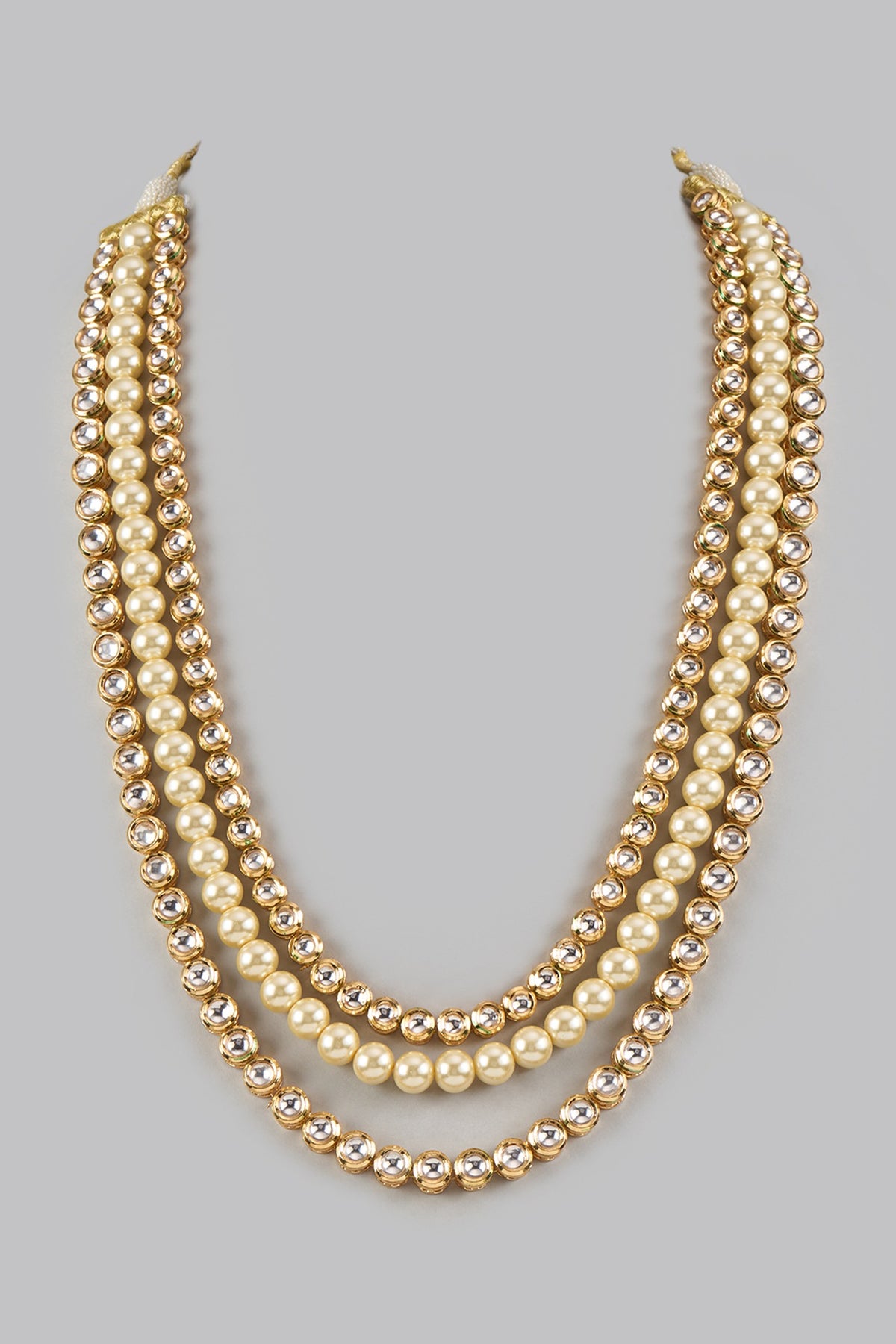 Ivory Kundan & Pearl Mala