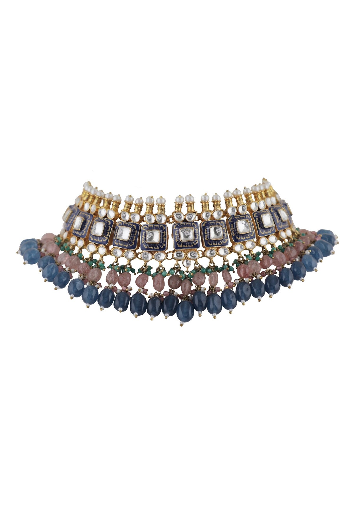 Mina Work Embellished Choker Set 