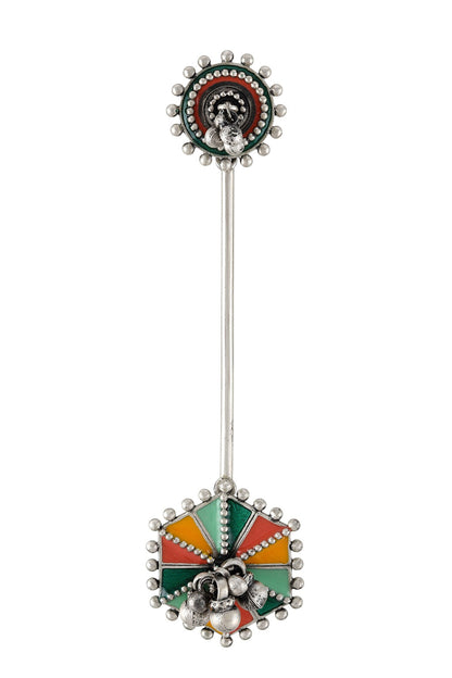 Rangeeli Ghungroo Long Earrings 