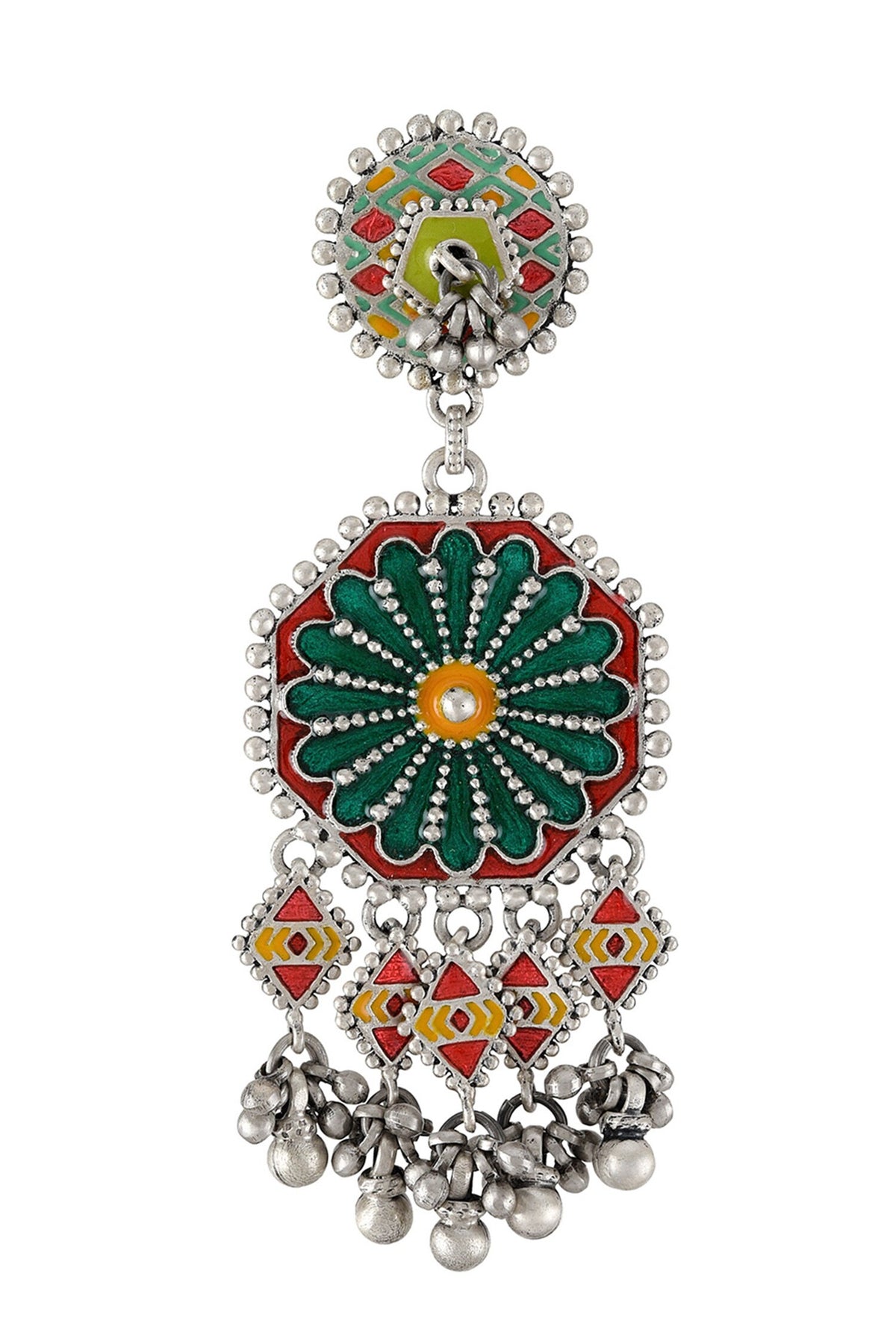 Alpana Ghungroo Dangler Earrings 