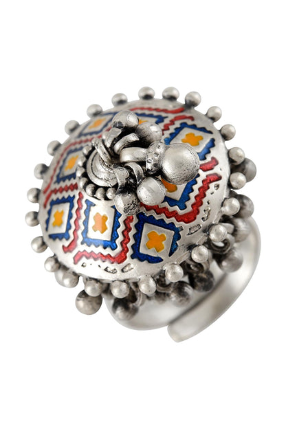 Kilim Ghungroo Ring 