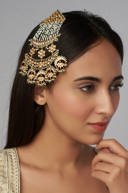 Gold Finish Pearl Piroi Passa