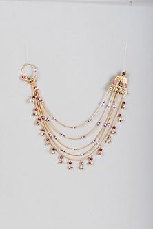 Gold Finish Ruby Shennai Nath