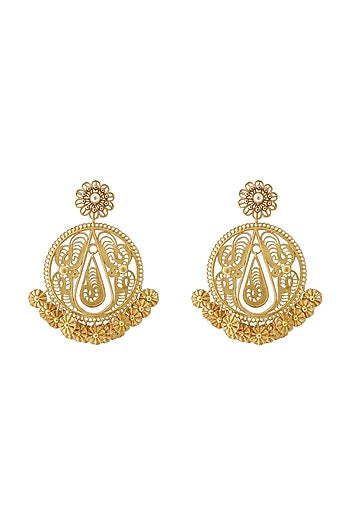Gold Plated Swarovski & Crystal Earrings