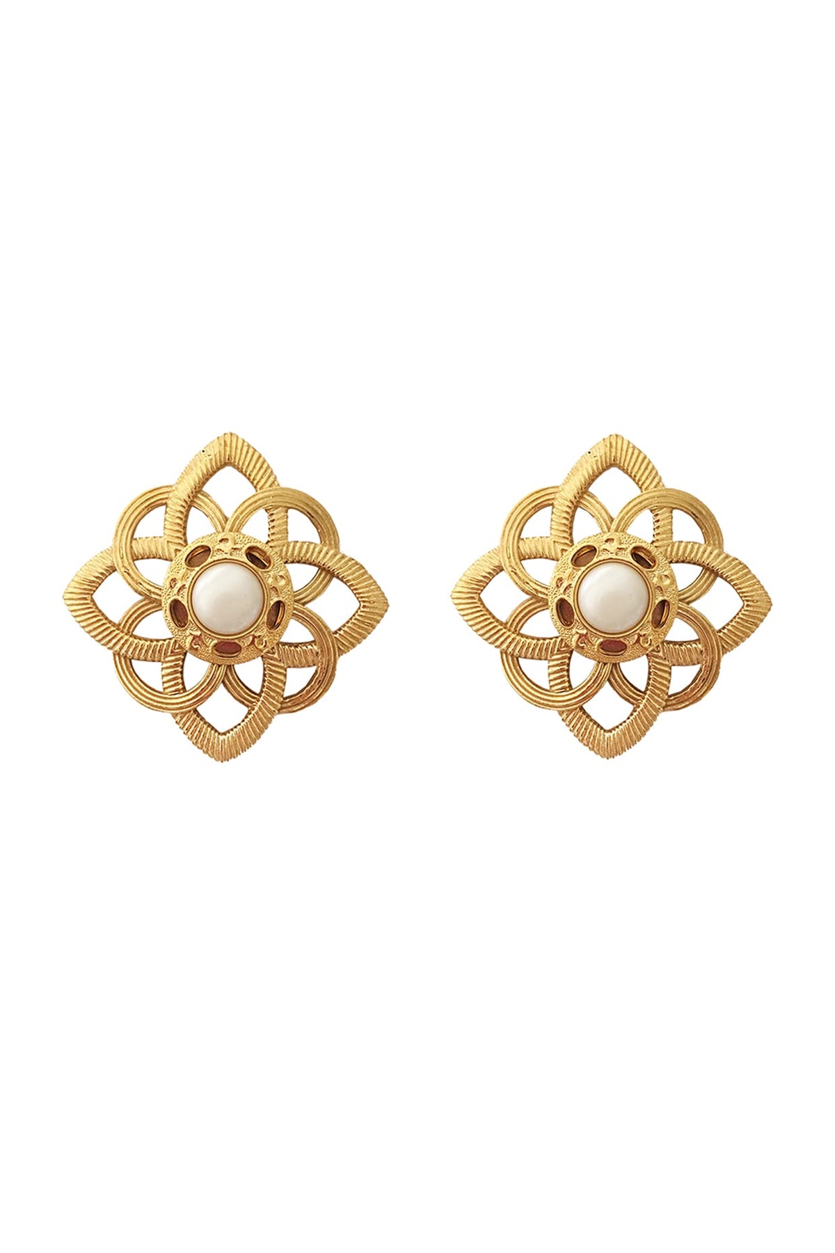 Gold Plated Stud Earrings