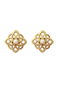 Gold Plated Stud Earrings