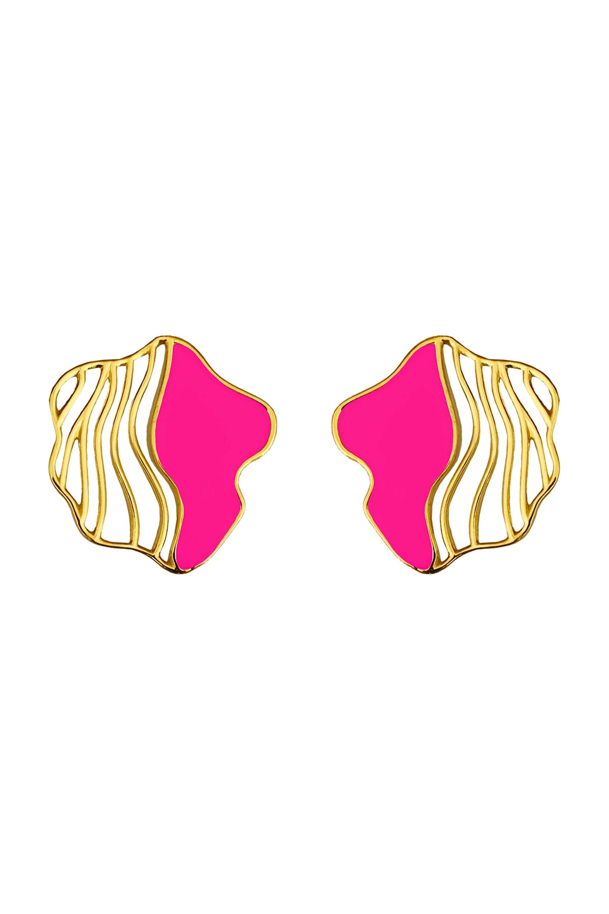 Gold Plated Stud Earrings