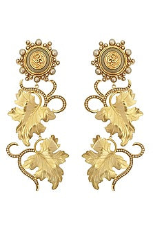 Gold Plated Swarovski Pearl Hoop Earrings