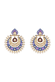 Gold Plated Chandbali Earrings