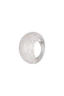 Gold Plated Cubic Zirconia Ring