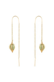 Gold Plated Cubic Zirconia Earrings