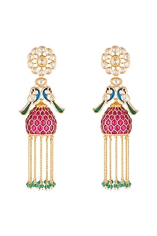 Gold Plated Cubic Zirconia Earrings