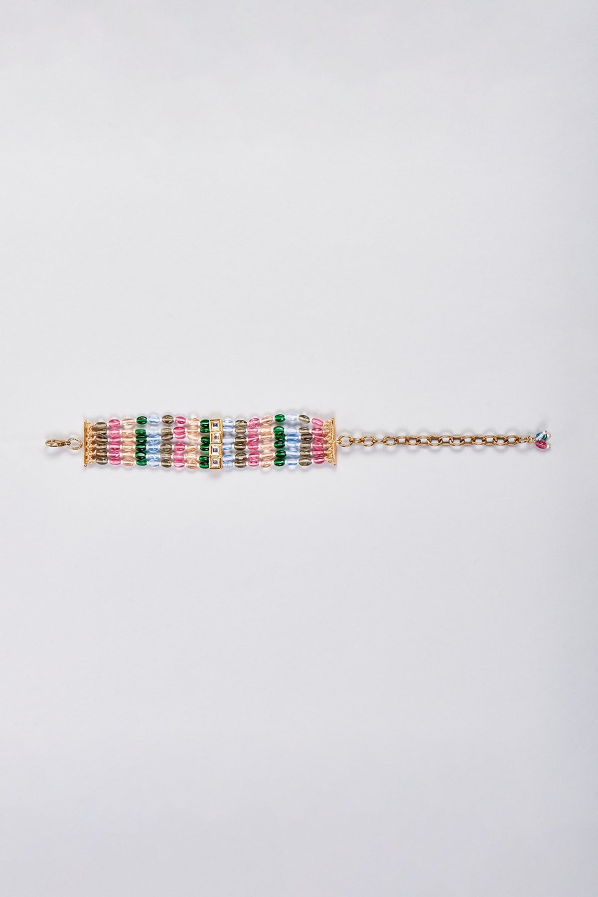 Multi-Colored Beaded Bracelet