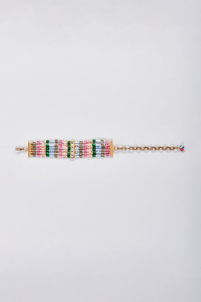 Multi-Colored Beaded Bracelet