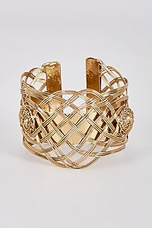 Gold Finish Adjustable Bracelet