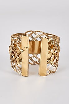Gold Finish Adjustable Bracelet