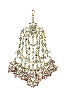 Gold Plated Beaded Headpiece
