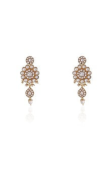 Gold Plated Pearl & Beaded Necklace Set