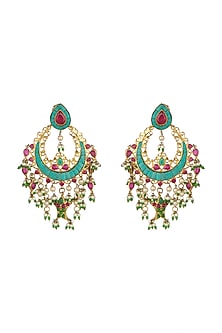 Gold Plated Pearl Earrings