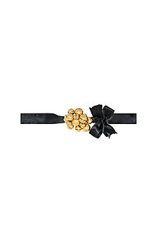 Gold Finish Phoenix Choker Necklace