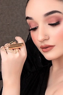 Gold Finish Triangle Ring