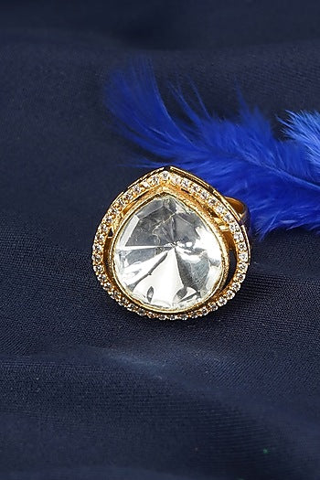 Gold Semi-Precious Stone Ring