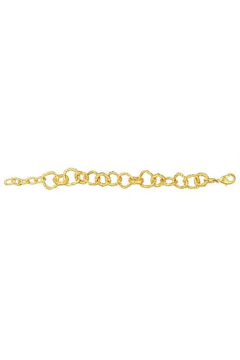 Gold Plated Crudo Catene Bracelet