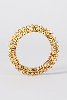 Gold Finish Openable Bangles (Set of 2)