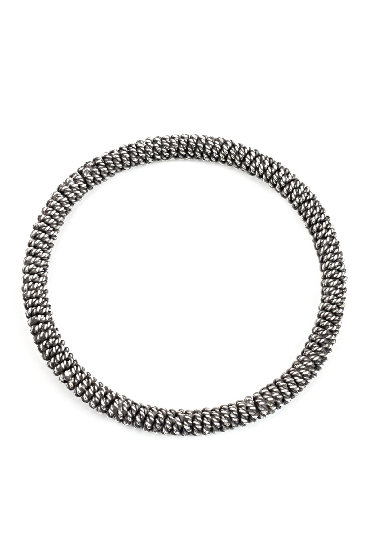 Braided Silver Bracelet 
