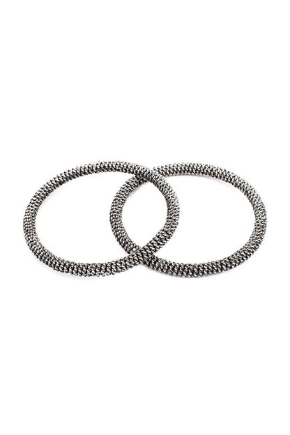 Braided Silver Bracelet 