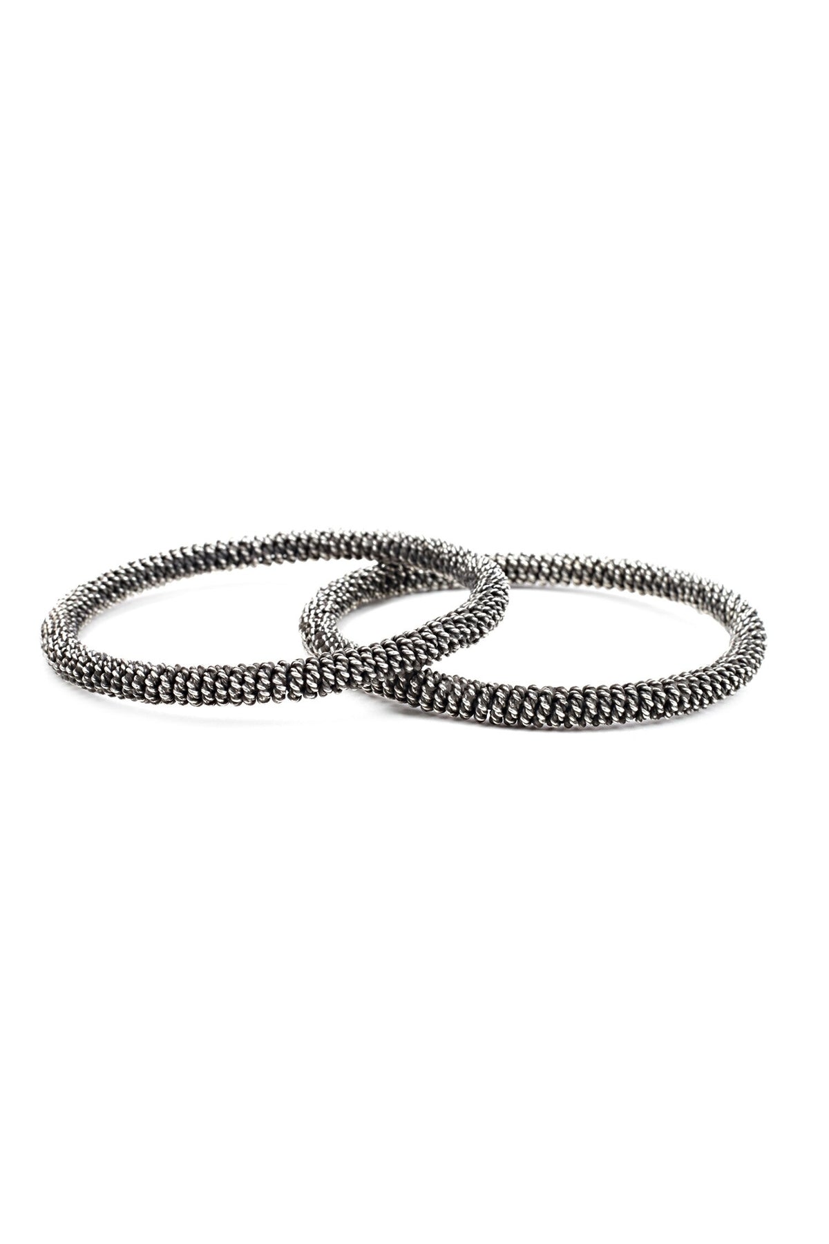Braided Silver Bracelet 