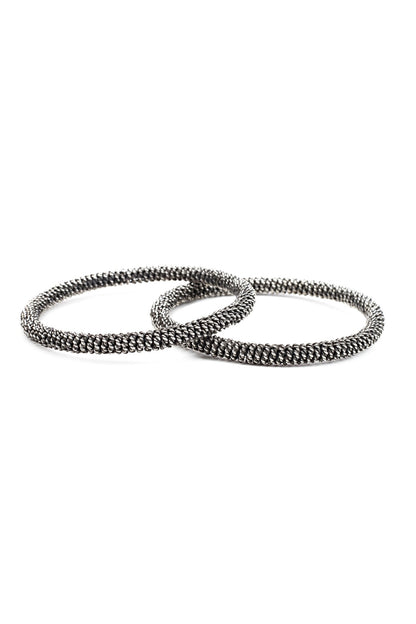 Braided Silver Bracelet 
