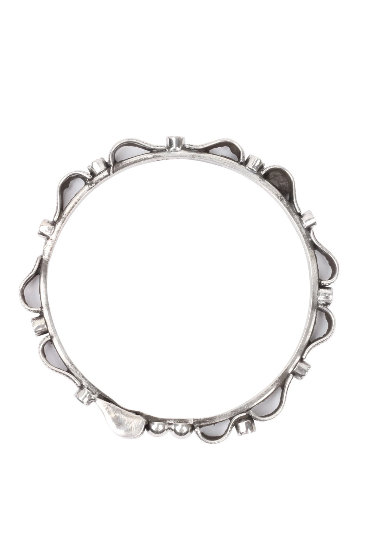 Saniya Emerald Embellished Bracelet - Single Pc 