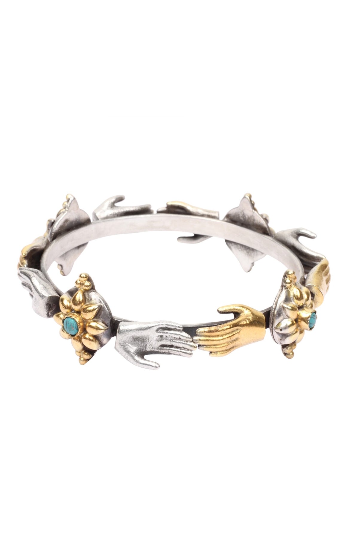 Wareesha Hand Embellished Bracelet - Single Pc 