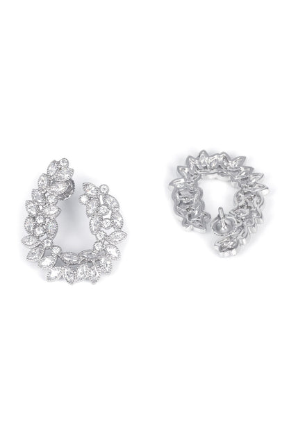 Nazia Leaf Shaped Earrings 