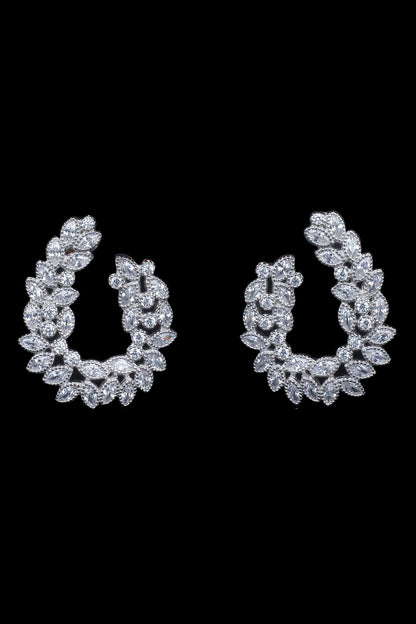 Nazia Leaf Shaped Earrings 