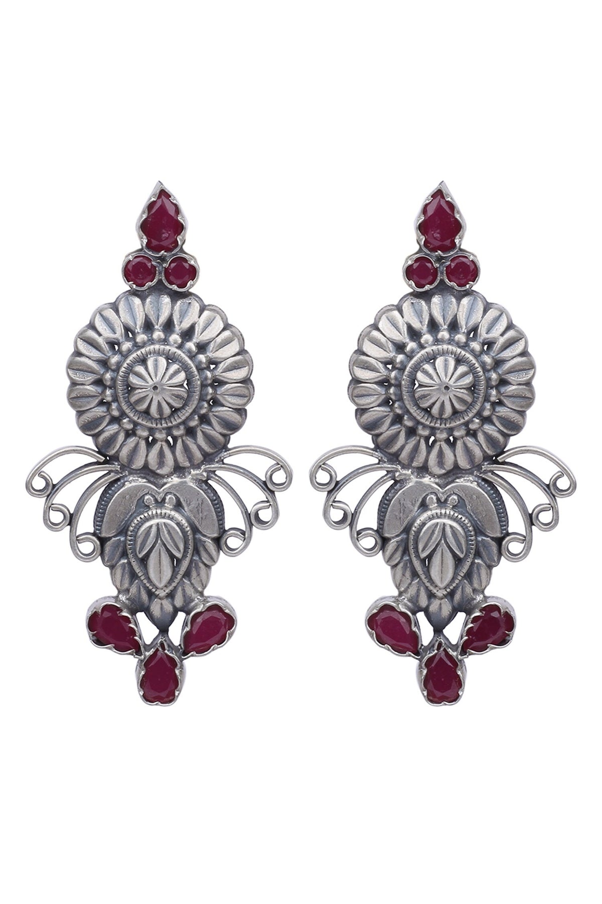 Maya Floral Shaped Earrings 