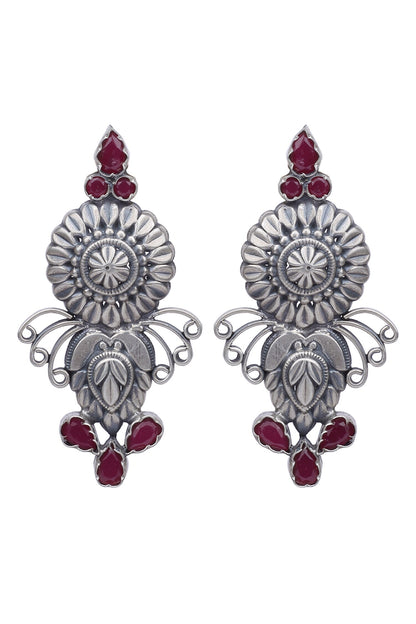 Maya Floral Shaped Earrings 