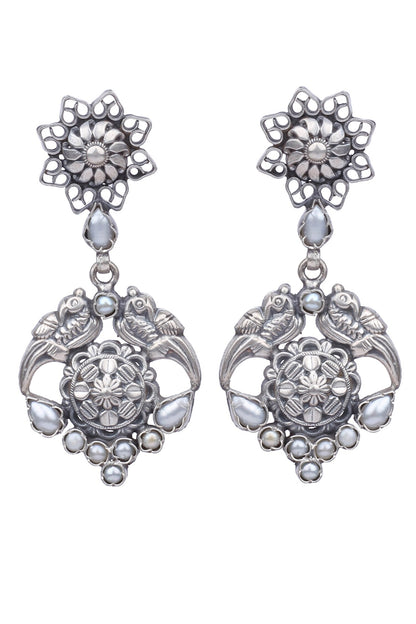 Mahiyanam Handcrafted Drop Earrings 