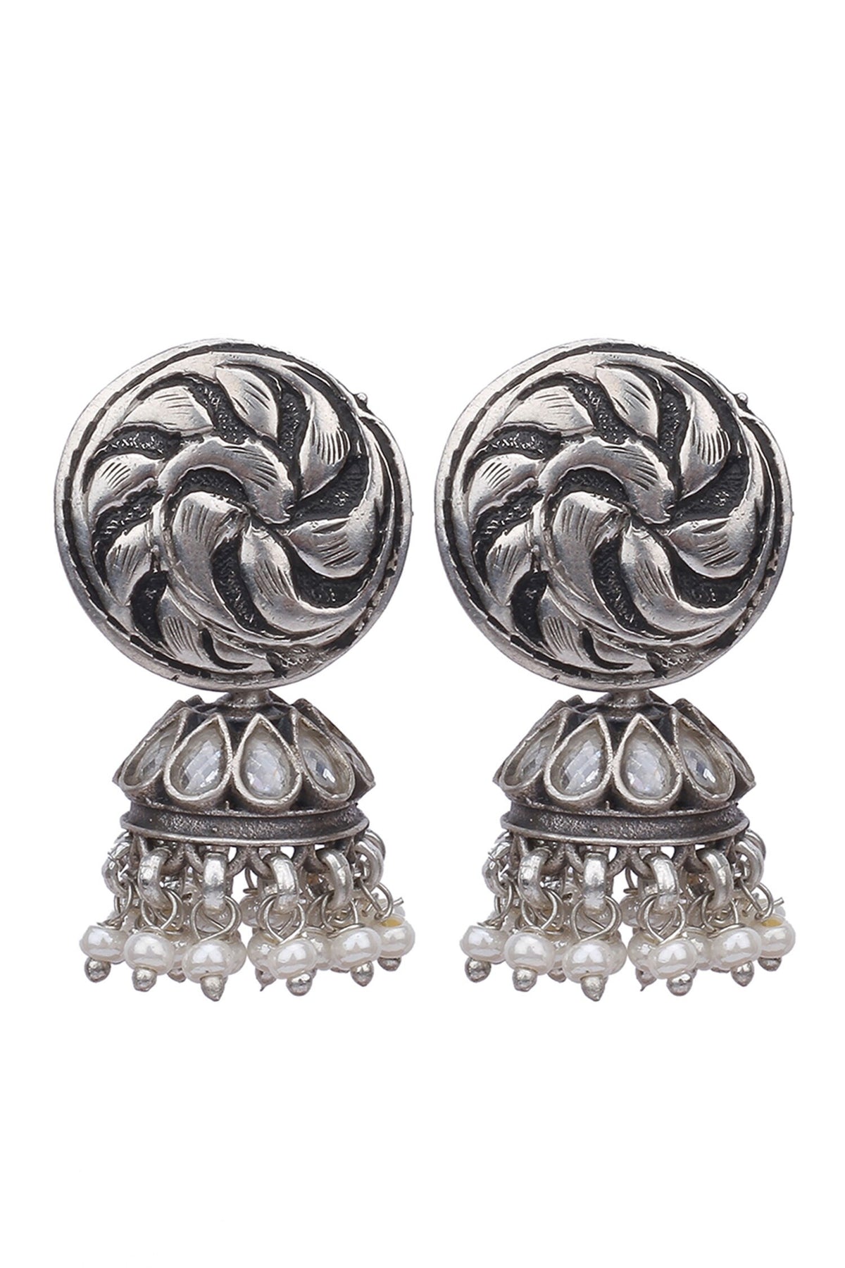 Sia Round Shaped Jhumkas 